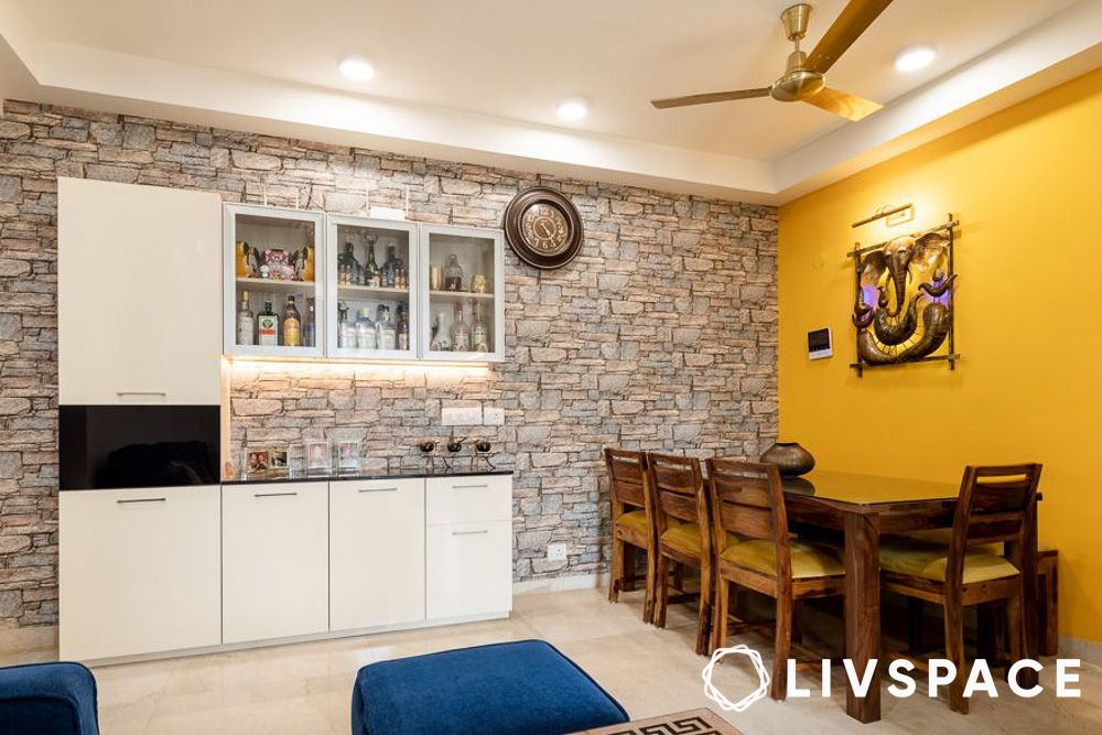 stone look grey textured wallpaper