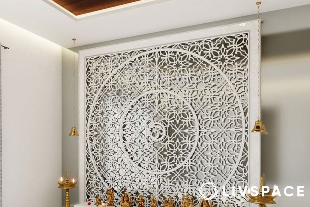 PVC CNC cutting design for mandir
