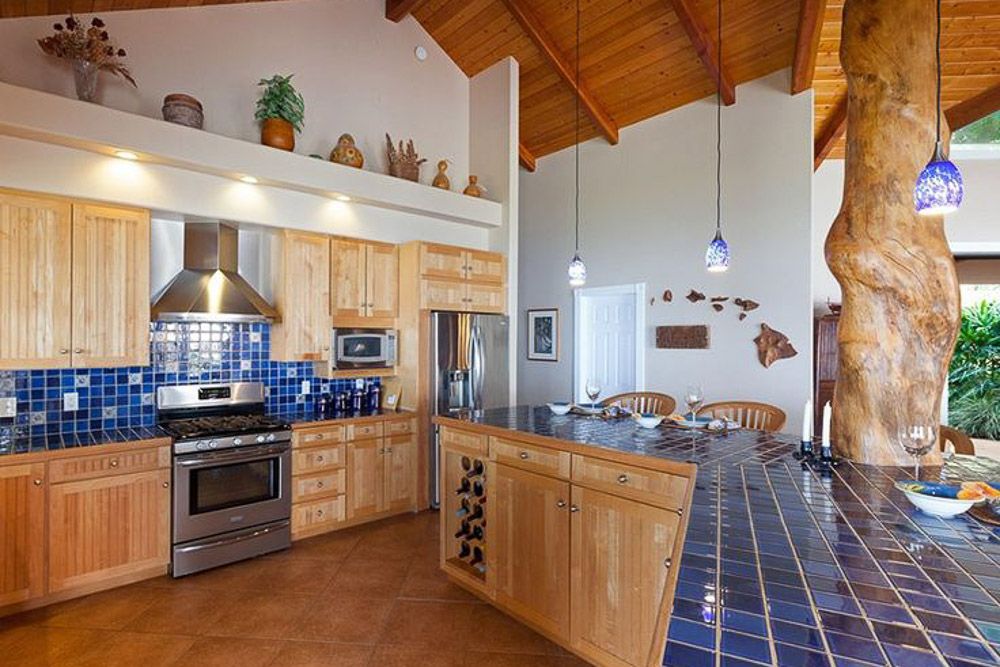 ceramic tiles kitchen countertop