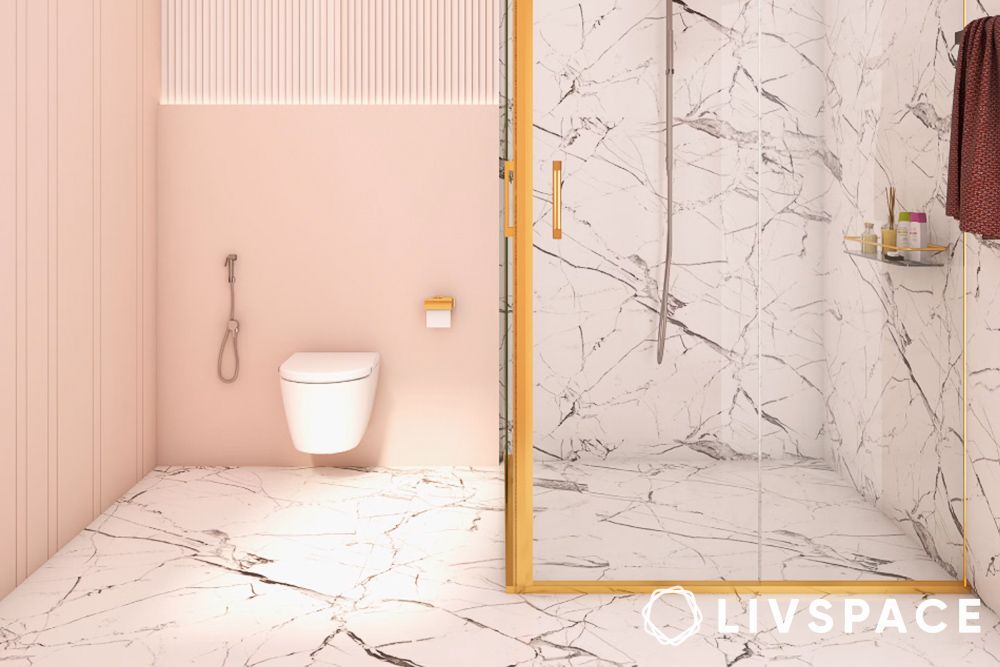 ceramic wall tiles and floor in a bathroom