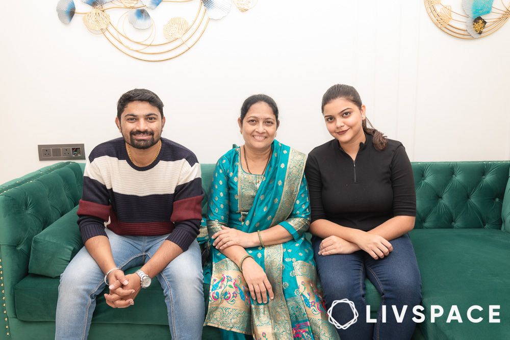 Livspace customers Rohit More and family