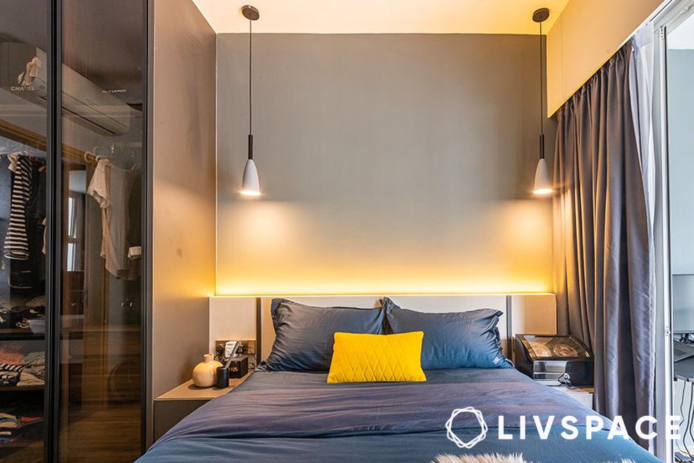 Bedroom home lighting design
