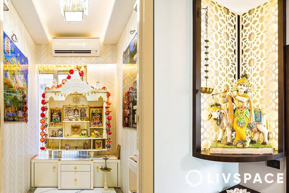 Temple lighting decor for a contemporary home