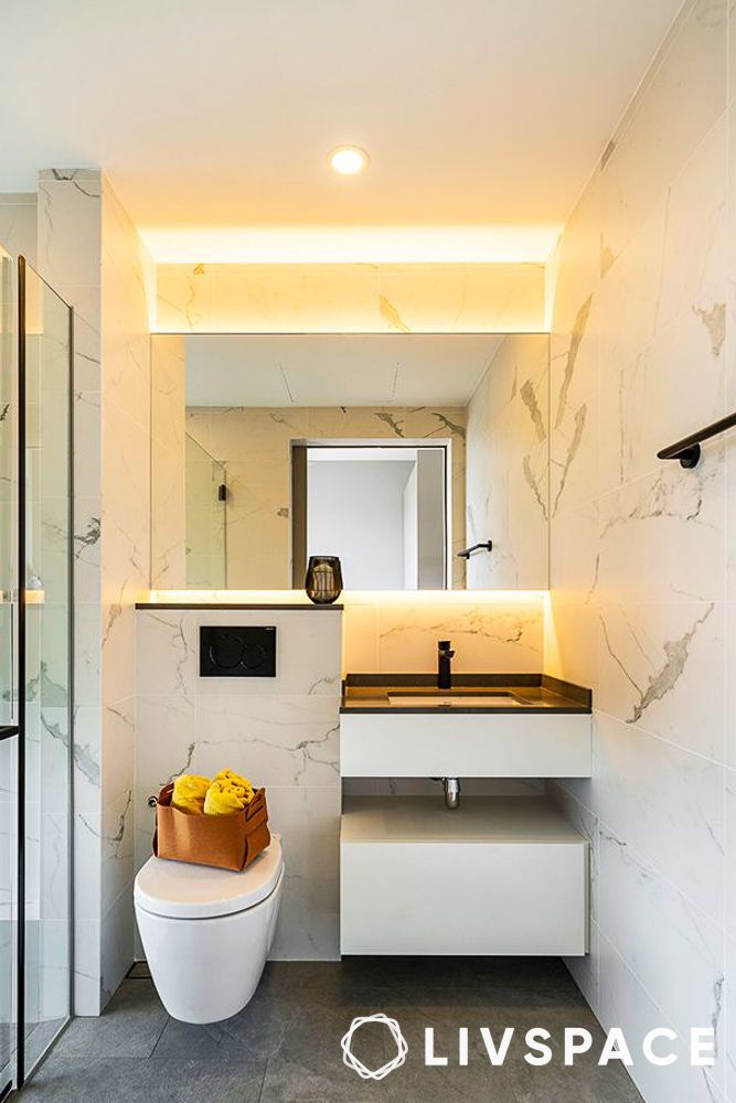 Bathroom decor lights for a modern home
