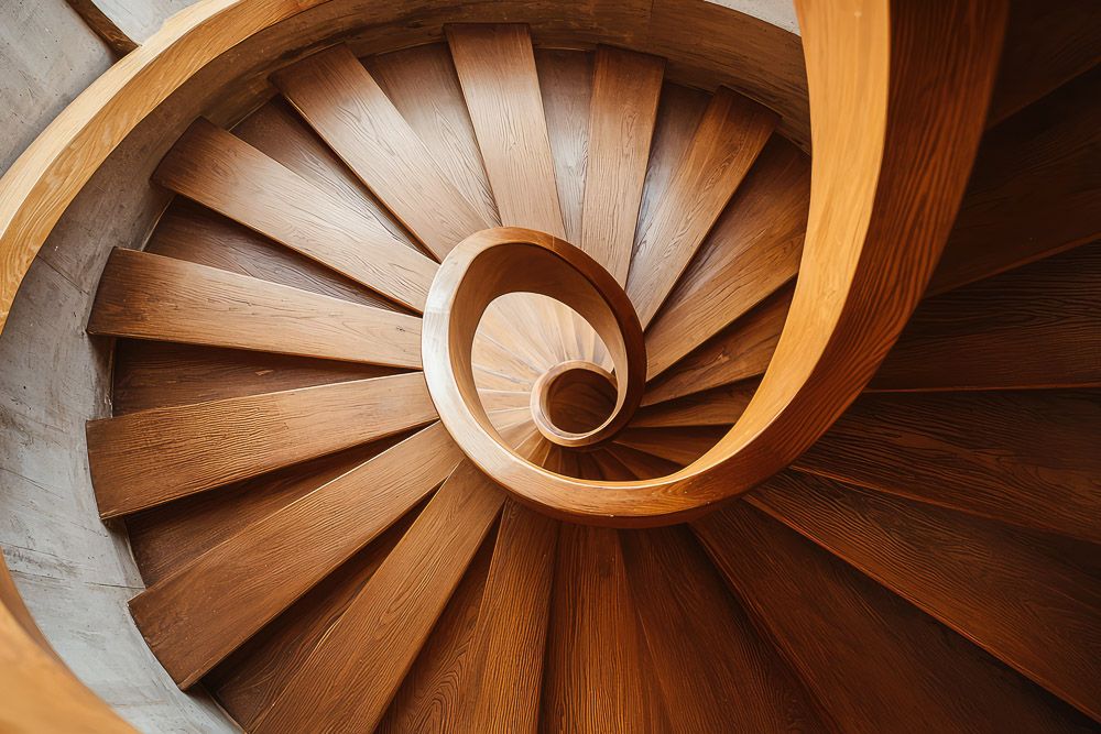 duplex house steps in Plus minus design