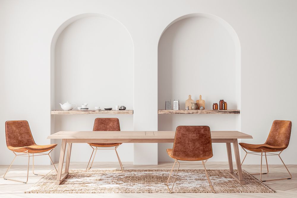 Scandinavian dining room tables modern design
