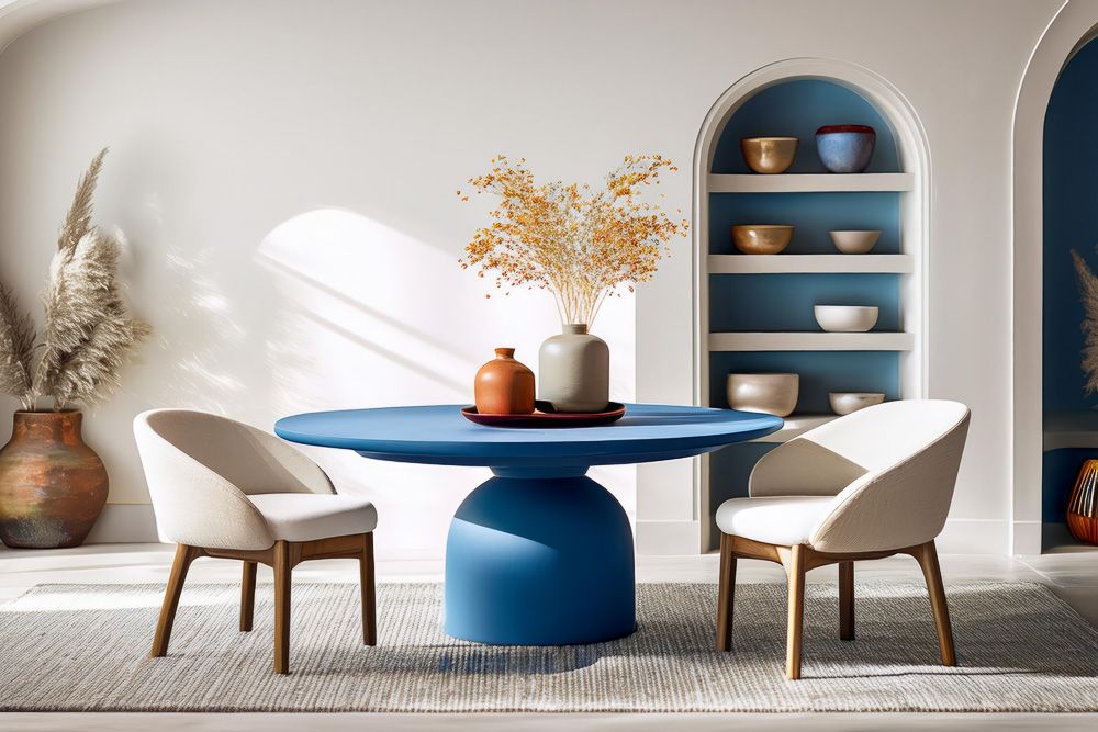 Modern Mediterranean dining room set ideas
