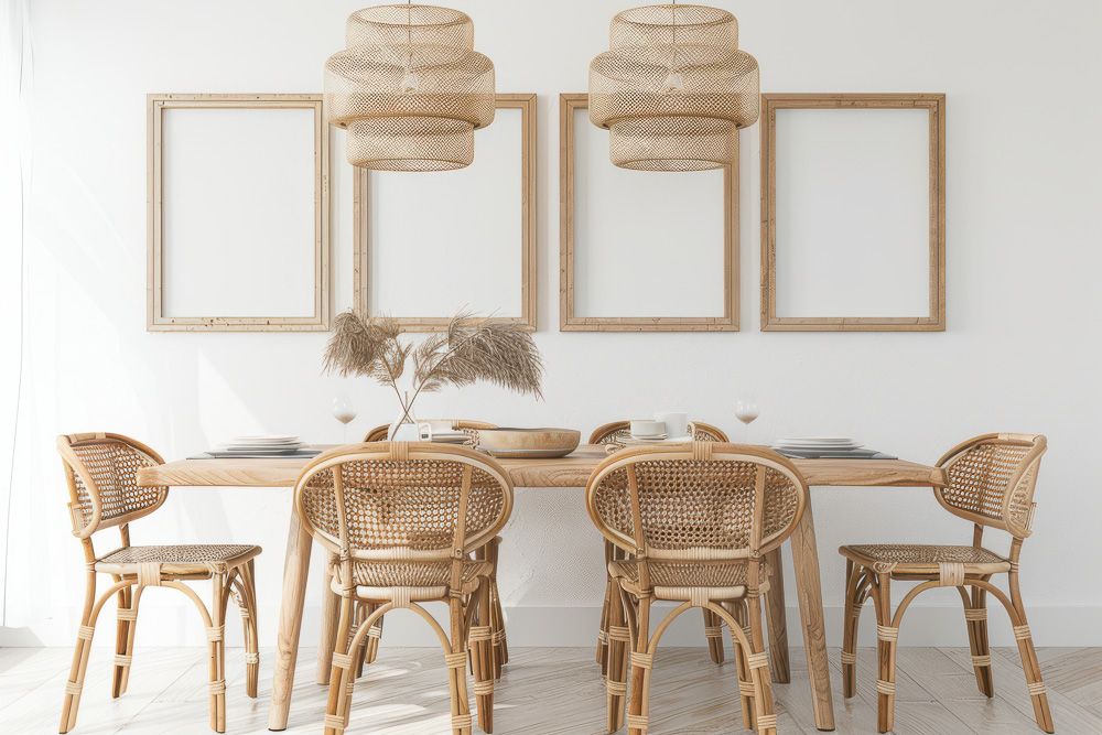 Bohemian dining room set ideas