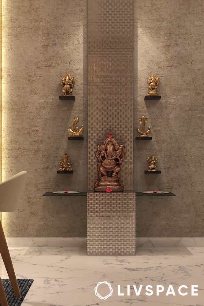 space saving small pooja room designs in apartments