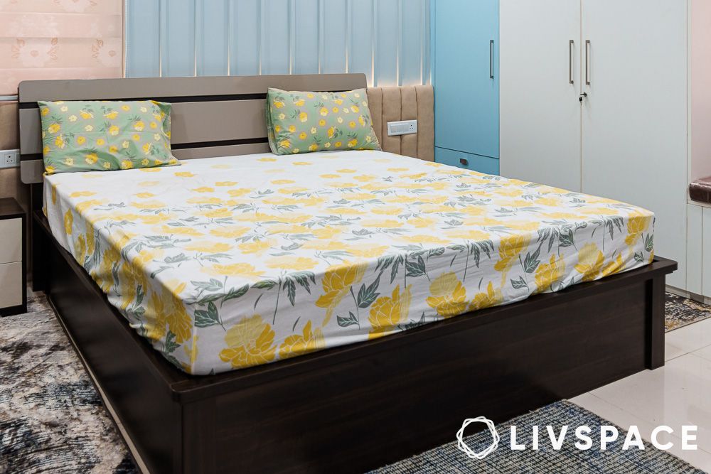 furnished bedroom design