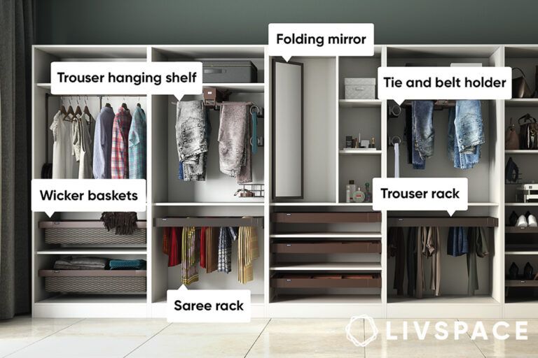 Inside Your Wardrobe Design: 10+ Unique Accessories and Hacks