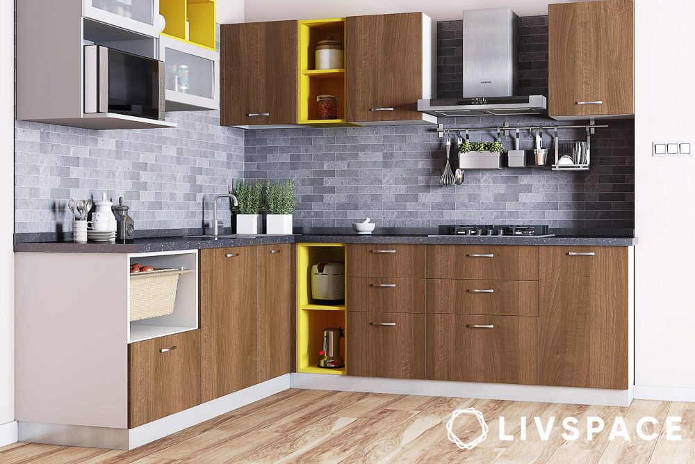industrial style modern kitchen wall tiles