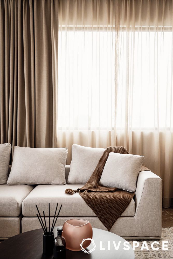 sheer curtains for coastal interior design