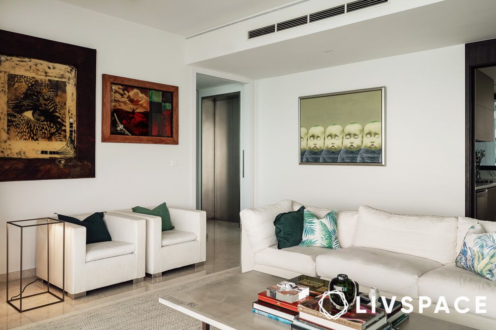 artistic decor in coastal interior design