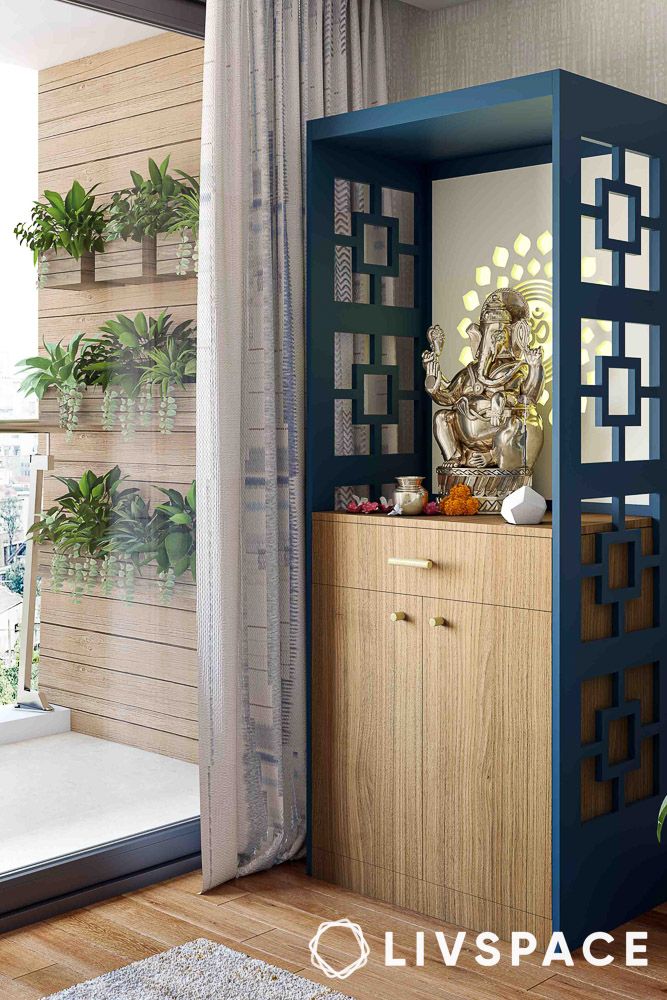 Pooja room Vastu for home facing west 1