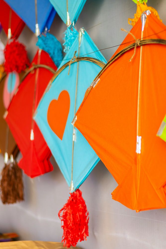 sankranti kite decoration