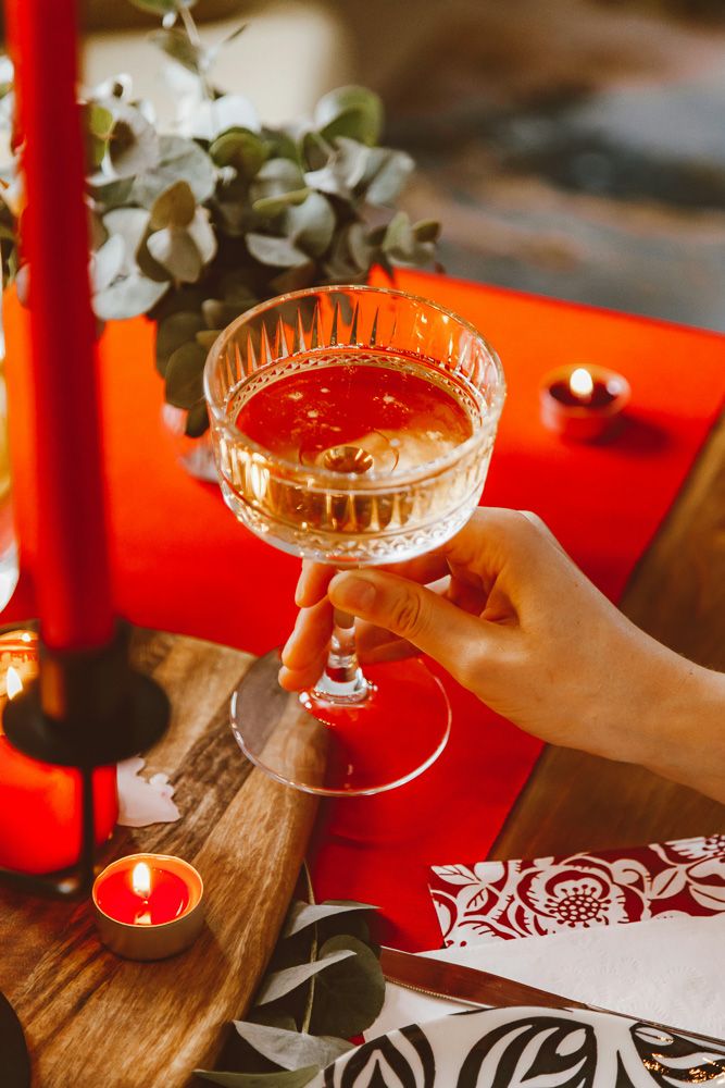 decoration on new year reusable cups