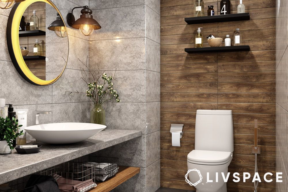 under sink storage in bathroom