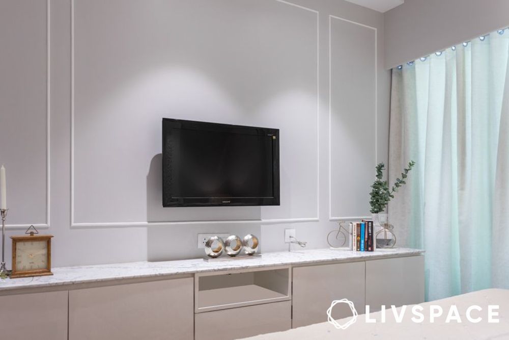 taupe and white combo for a modern touch