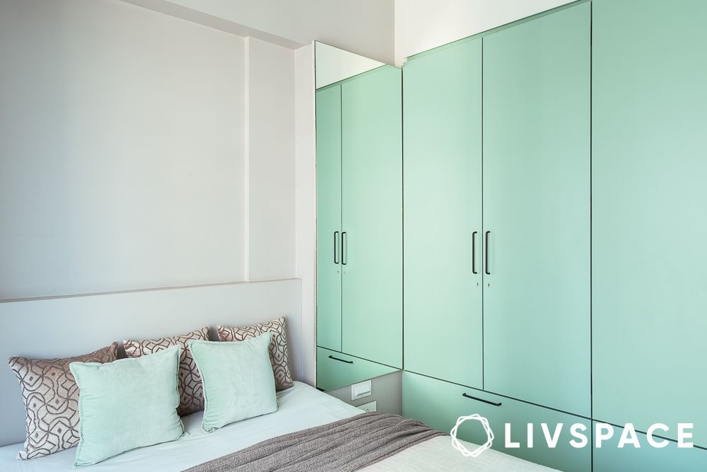 wardrobe materials with plain doors