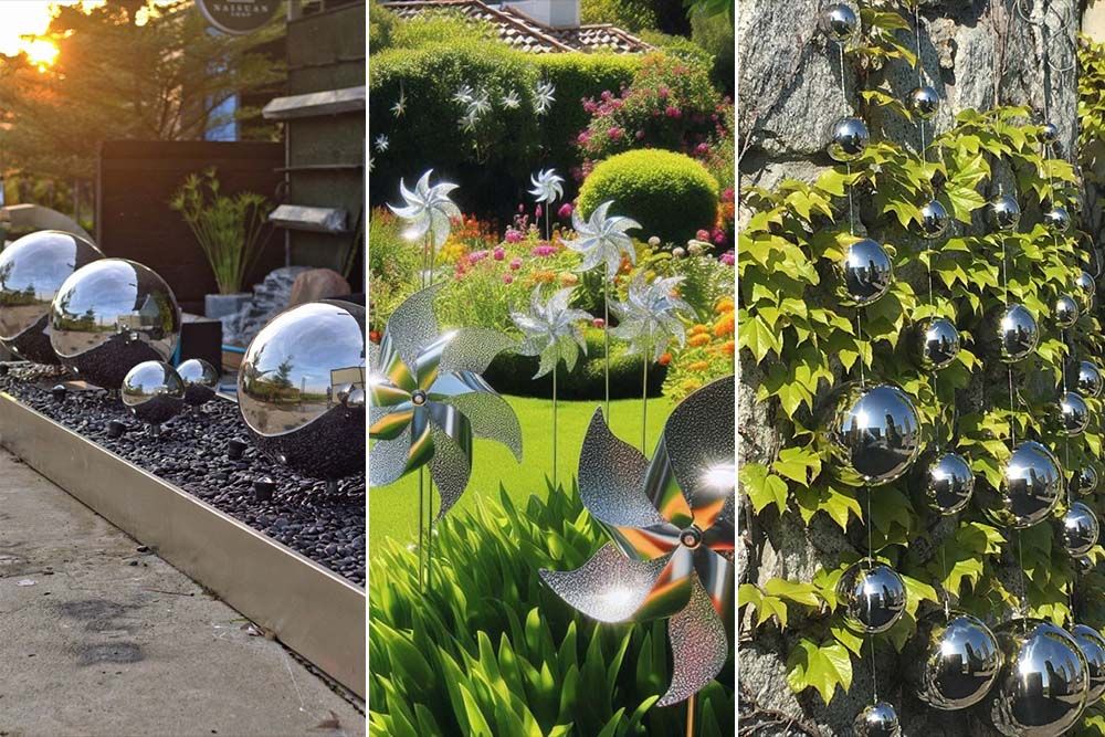 reflective surfaces as outdoor focus lights