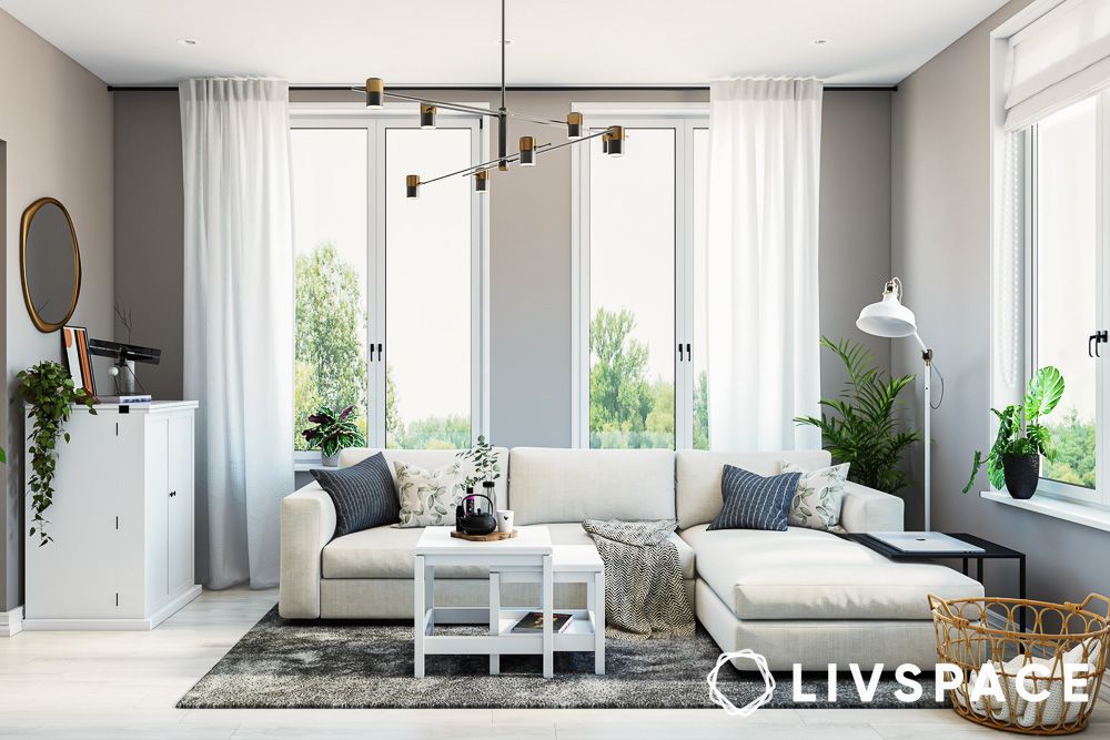 Neutral home interior colour