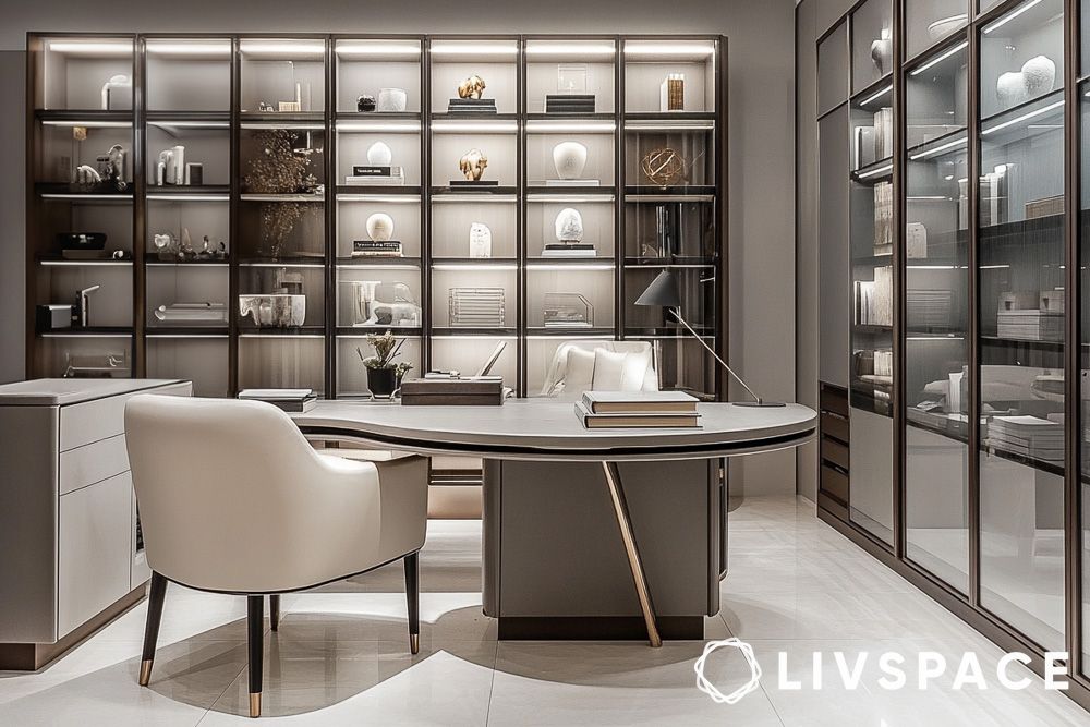 Cool lighting for cool home interior colour