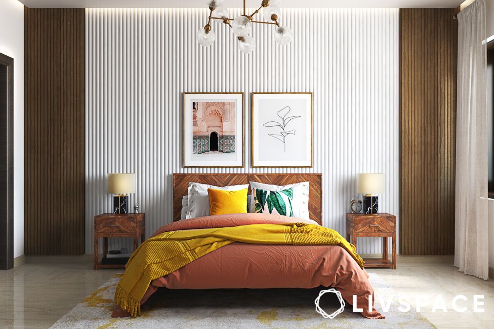 Maximalist Bedroom interior colour