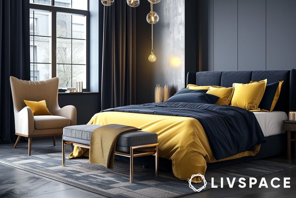 Maximalist best colour for interior bedroom