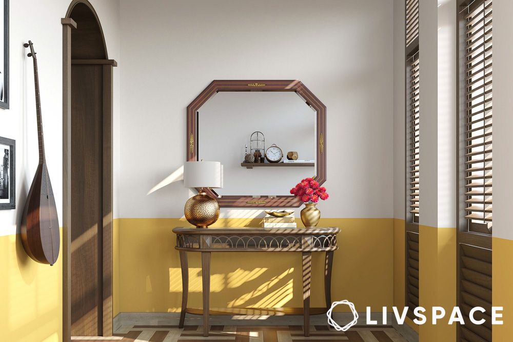 colourful interior design in Indian cultures