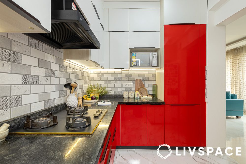 3bhk interior design kitchen gurgaon