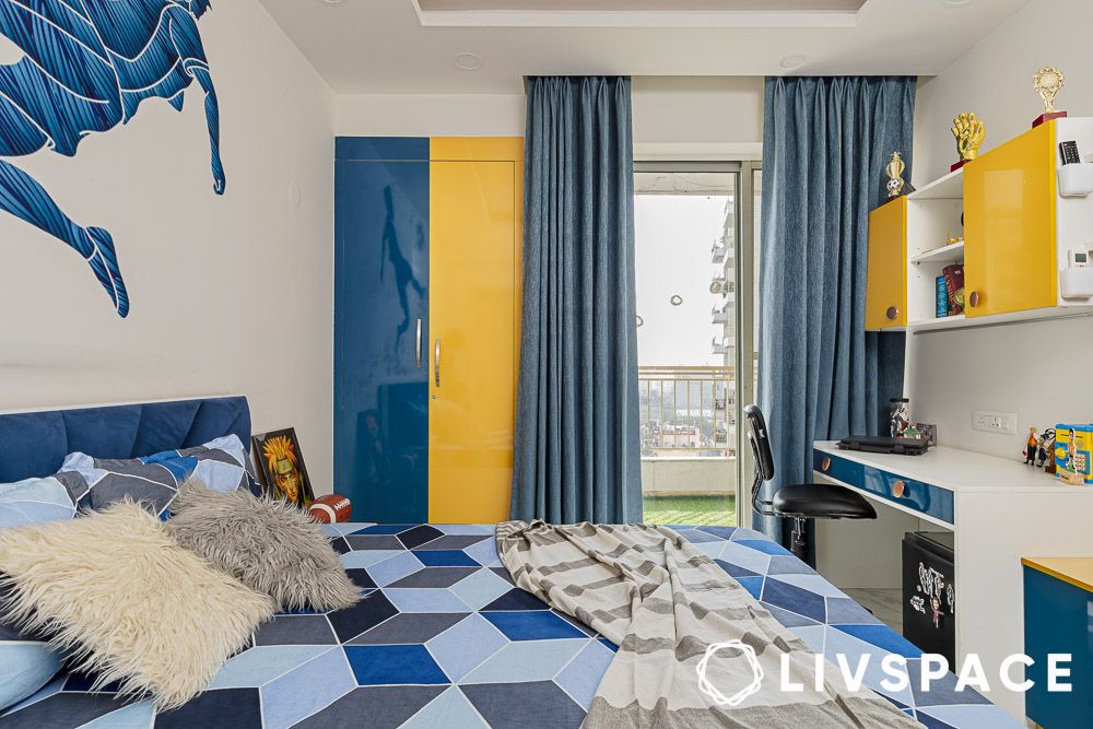 interior design for 3bhk flat kids room