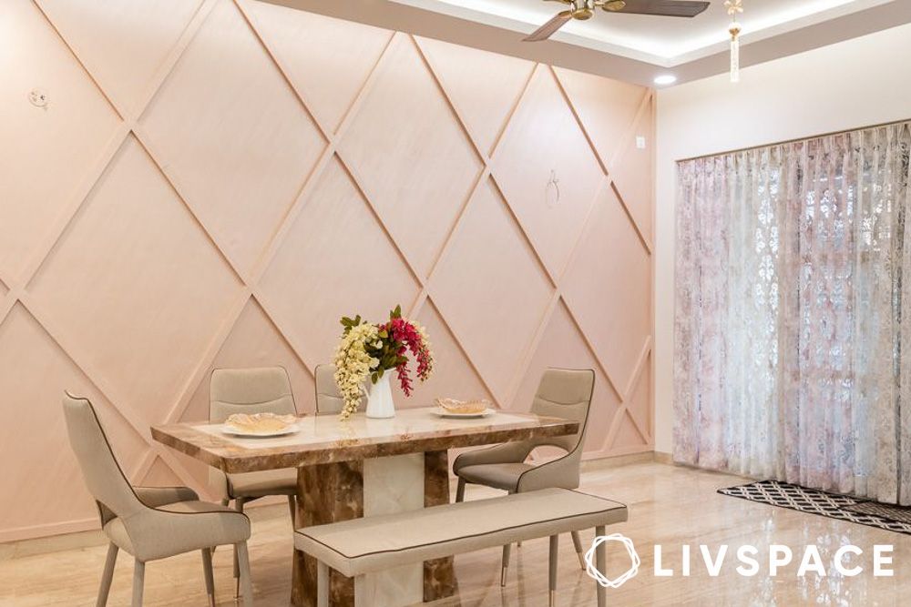 interior designers in bangalore with price for three bhk dining room