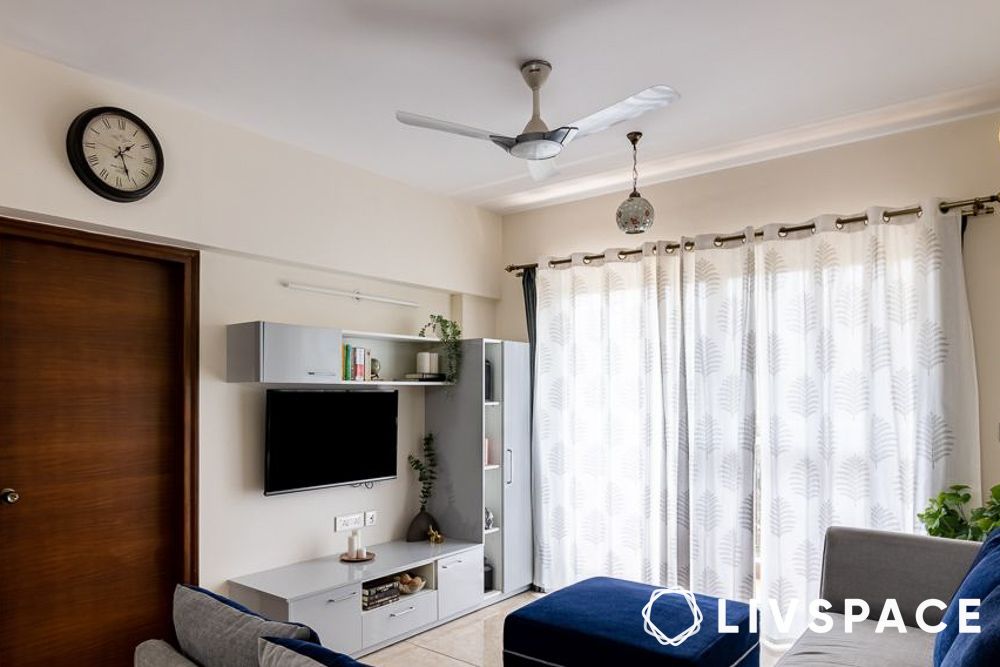 minimal living room interior design cost in bangalore