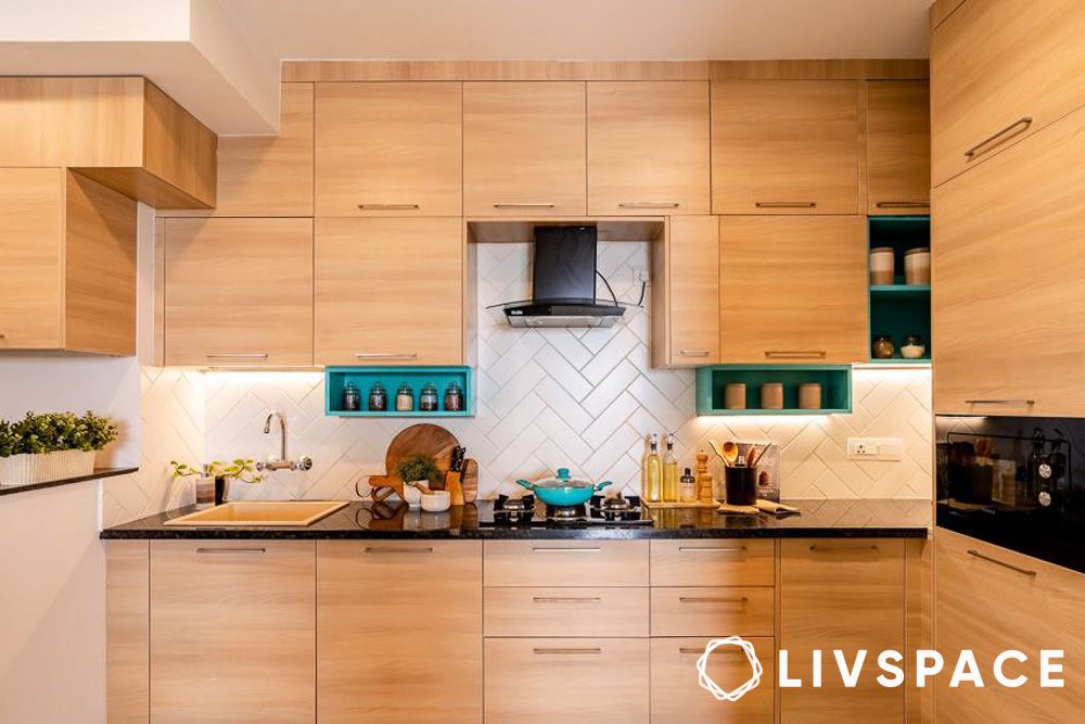 cost of interior design in bangalore with wooden kitchen