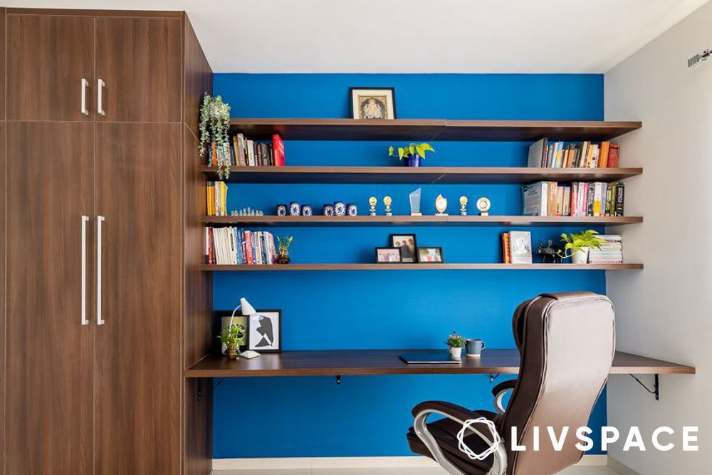 study room interior design cost