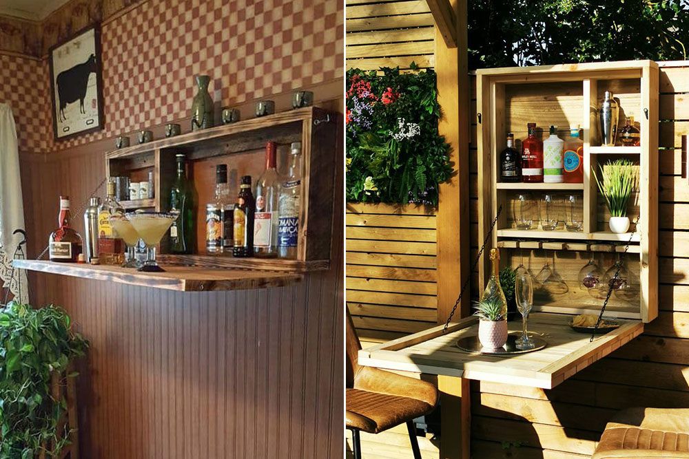 Murphy home bar design ideas