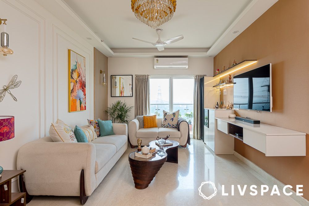 living room interior in gurgaon