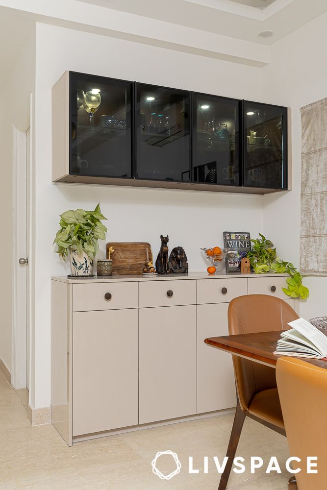 crockery unit design