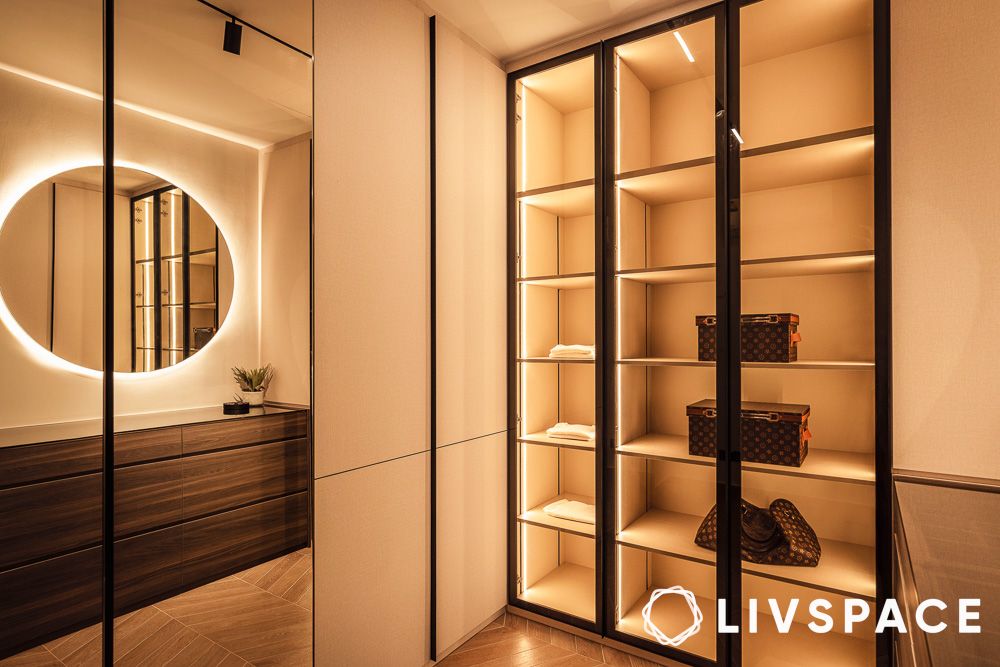 pantone colour of the year 2025 in dressing room