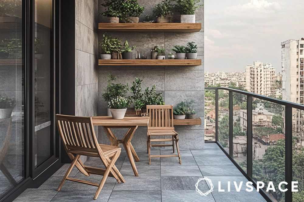 Patio furniture for balcony ideas