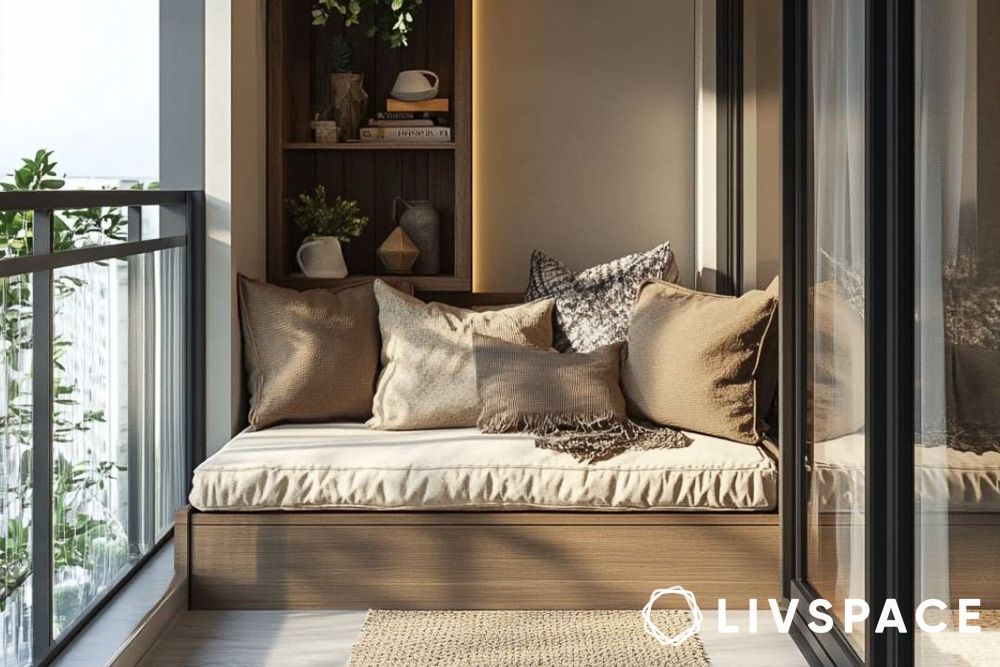 Daybed furniture for balcony ideas