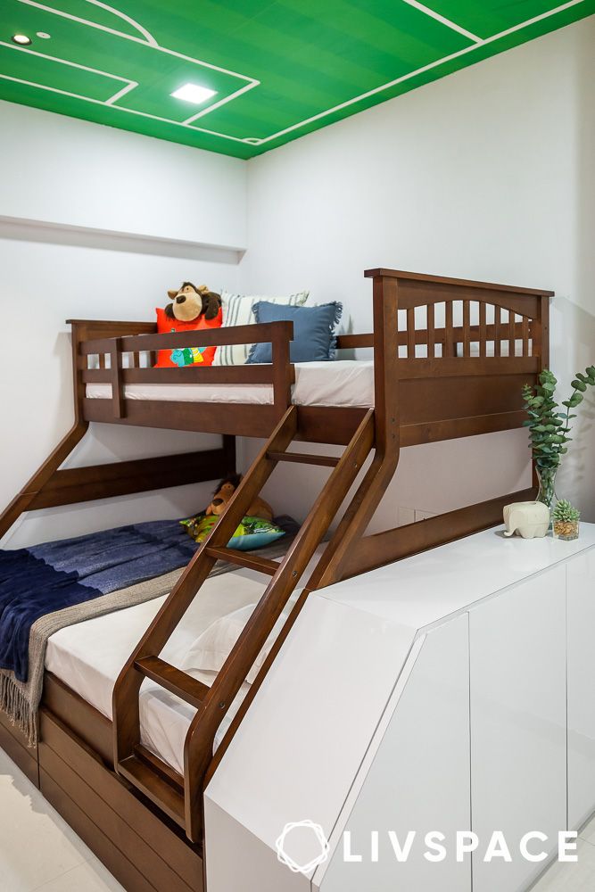 sports design bunk bed