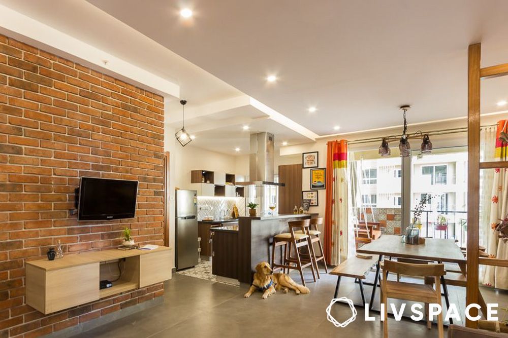Rustic interior stone wall cladding idea