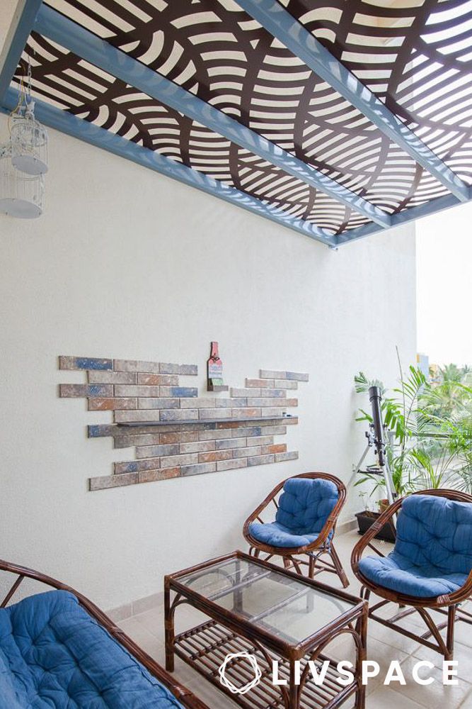 Decorative exterior stone cladding