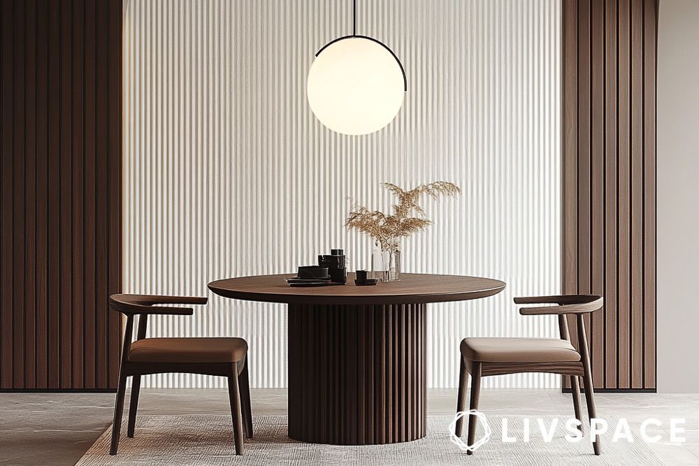 Minimalist decor can reduce the visual clutter making the room feel more big