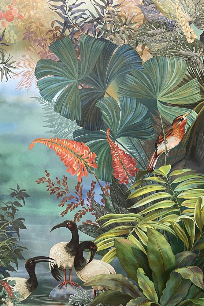 jungle mural