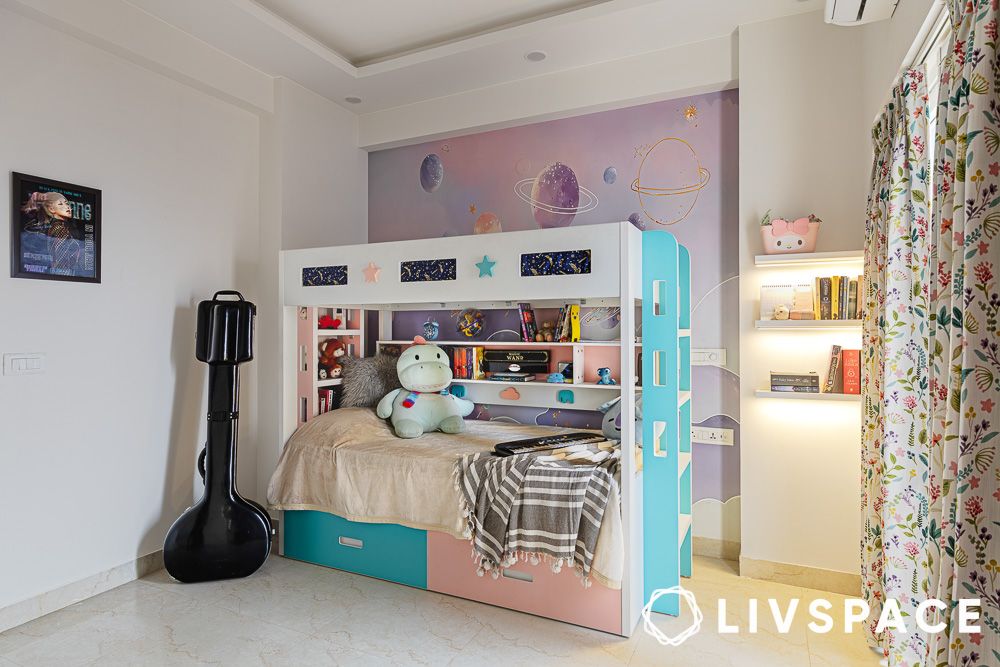 space themed room decor for kids