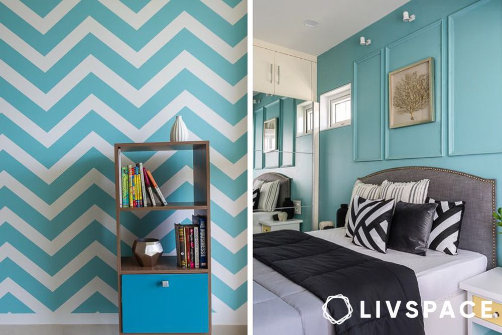 creative ideas for blue wallpaper