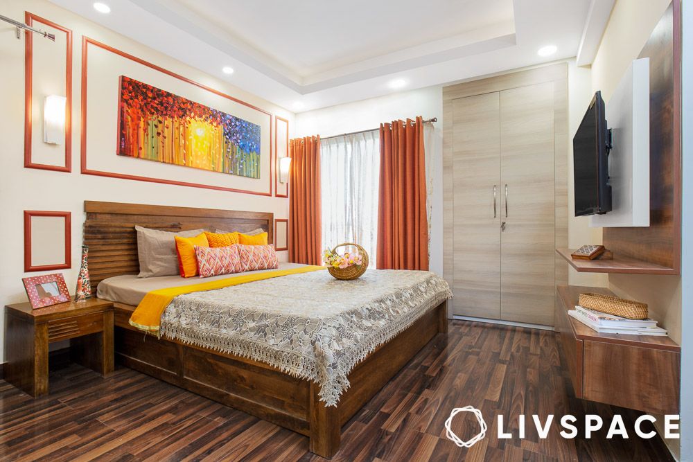 wooden slat types of bed
